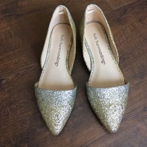 Soft Surroundings Alicia D’orsay Sparkle Flats